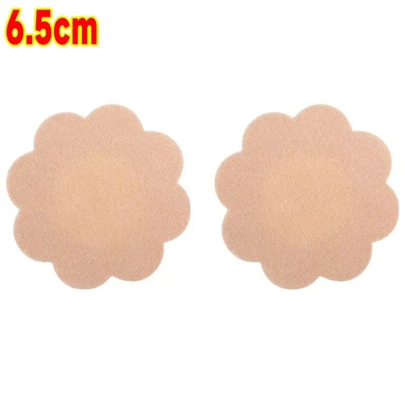 4PCS Women Lift Up Invisible Reusable Self Adhesive Silicone Breast Lift Tape Nipple Cover Chest Paste Push Up Party Dress Bras