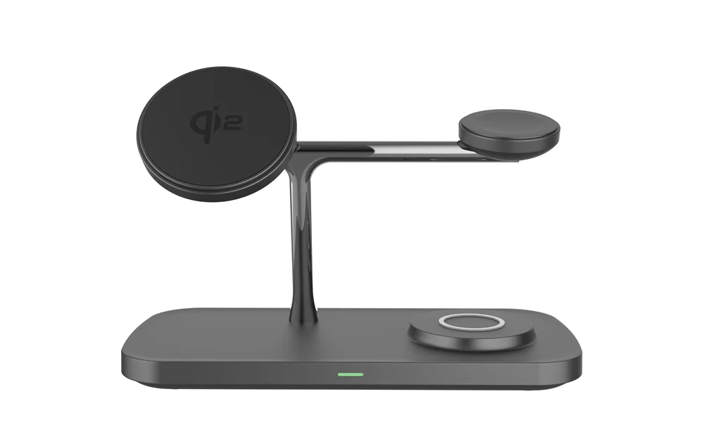 QI2 3 in 1 Magnetic Wireless Chargers For iPhone 16 15 14 13 12 Fast Charging Station For Apple Watch Airpods 2 3 4 stand