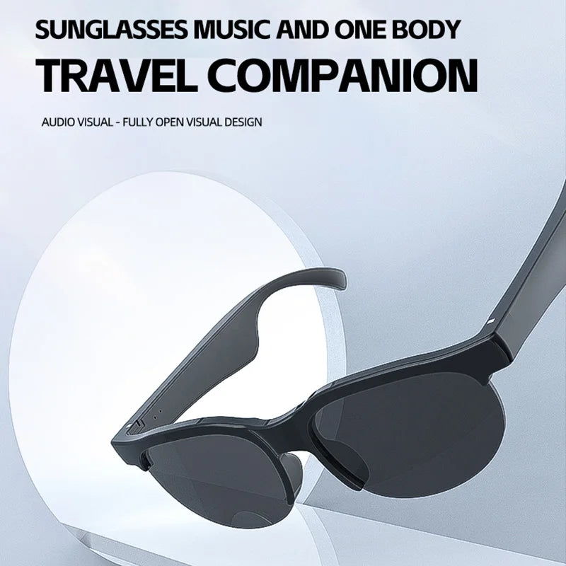 Smart Bluetooth Glasses Headset Wireless Headphones in Car Sports Riding HD Audio Sun Lens Headphones Music Earphones for Xiaomi