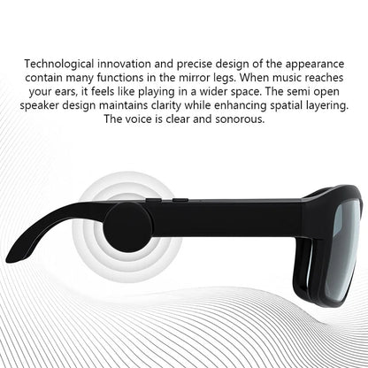 Smart Bluetooth Glasses Headset Wireless Headphones in Car Sports Riding HD Audio Sun Lens Headphones Music Earphones for Xiaomi