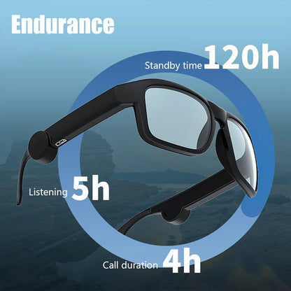 Smart Bluetooth Glasses Headset Wireless Headphones in Car Sports Riding HD Audio Sun Lens Headphones Music Earphones for Xiaomi