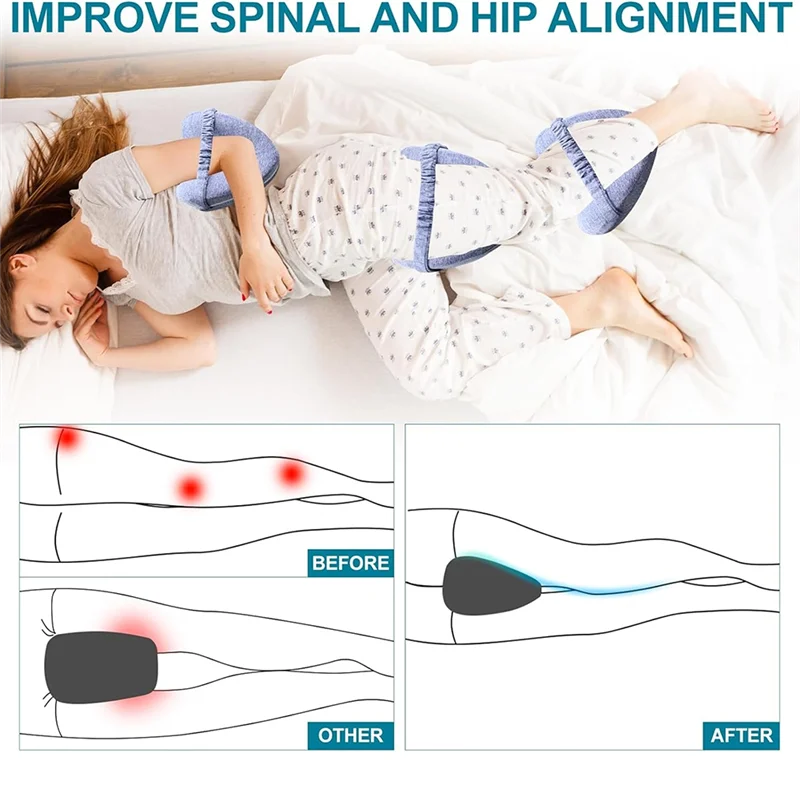 FYBL-Revoget Alignment For Side Sleepers Smooth Spine Pillow For Side Sleeping Smooth Spine
