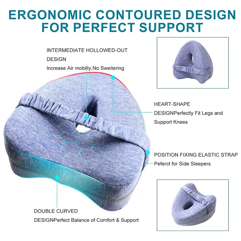 FYBL-Revoget Alignment For Side Sleepers Smooth Spine Pillow For Side Sleeping Smooth Spine